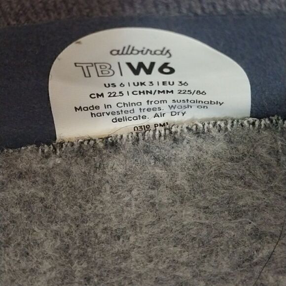 Allbirds Tree Breezers Flats...Size 6...EUC - Picture 2 of 4
